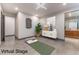 Versatile bonus room staged with yoga mat, decorative cabinet, and artwork for a serene ambiance at 801 Dragons Eye Dr, Henderson, NV 89012