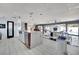 Bright, open kitchen with a view of the living area and an island with stainless steel appliances at 1805 Ivanhoe Way, Las Vegas, NV 89102