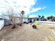 Nice view of front yard and single story home with desert landscaping at 1908 Linden Ave, Las Vegas, NV 89101