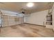 Spacious two car garage with an automatic door opener and water heater at 209 Roxborough St, Henderson, NV 89074