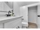 Stylish bathroom showcasing a modern vanity with sleek fixtures at 3137 Sunrise Cove Ave, North Las Vegas, NV 89031