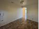 Simple bedroom with vinyl flooring, ample space and natural lighting at 7509 Wheat Grass Ct, Las Vegas, NV 89129