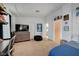 This is a spacious bedroom featuring closet and an ensuite bathroom at 9564 Belle Fountain Ave, Las Vegas, NV 89123