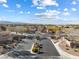 The community entrance features a gated entry, meticulously manicured landscaping, and welcoming streetscape at , Las Vegas, NV 89131