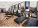 Gym with treadmills, weightlifting equipment, and mirrored walls for a complete workout experience at 10026 Honey Rose Ave, Las Vegas, NV 89143