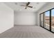 Bedroom with neutral carpet and views at 1057 Giovanni Ln, Henderson, NV 89012
