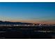 Breathtaking city view of Las Vegas at night with mountains visible in the background at 438 Serenity Point Dr, Henderson, NV 89012