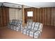 Relaxing living room with comfortable seating and built in shelving at 4536 E Baltimore Ave, Las Vegas, NV 89104