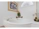 Close up of bright bathroom featuring a soaking tub at 6578 Chimes Tower Ave, Las Vegas, NV 89139