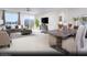 Spacious open-plan living and dining area with plenty of natural light and mountain views at 6826 Sweet Bay St # Lot 10, Las Vegas, NV 89166