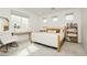 Bedroom with a large window, a comfortable bed, and modern decor at 683 Quasi St, Henderson, NV 89011