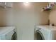 A spacious laundry area with modern washer and dryer units at 8000 W Badura Ave # 1130, Las Vegas, NV 89113