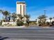 Durango Casino & Resort entrance with lush landscaping and palm tree-lined driveway at 8777 W Maule Ave # 2167, Las Vegas, NV 89148