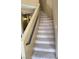 Carpeted staircase with a handrail at 8777 W Maule Ave # 2167, Las Vegas, NV 89148