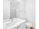 Modern bathroom featuring a bright vanity and a large mirror at 9017 Becoming Ct, Las Vegas, NV 89149