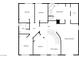Detailed second-floor floorplan with five bedrooms, baths, and a primary suite at 9885 Ramhorn Canyon St, Las Vegas, NV 89183