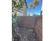 Backyard featuring block wall, desert landscaping with rock ground cover and a plant at 10134 Reflection Brook Ave, Las Vegas, NV 89148