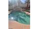 Refreshing backyard pool with crystal-clear water and a gradual entry, perfect for relaxation and entertainment at 1213 Daytona Ln, Las Vegas, NV 89117