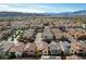Expansive community aerial view capturing mountains in the distant skyline at 1908 Morro Vista Dr, Las Vegas, NV 89135