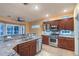 Stainless steel appliances compliment the granite counter tops in this kitchen at 1992 Fort Halifax St, Henderson, NV 89052