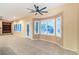 Open living space with a bay window and easy access to the backyard at 1992 Fort Halifax St, Henderson, NV 89052