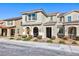 Attractive home with arched porch, pleasant landscaping, and a welcoming facade at 3732 Via Gennaro, Henderson, NV 89044