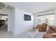 Bright living area featuring large windows, and comfortable seating at 3732 Via Gennaro, Henderson, NV 89044