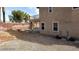 View of backyard featuring a swimming pool and a balcony on a two-story home at 4798 Luna Ridge Ct, Las Vegas, NV 89129