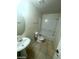 Bathroom featuring tile flooring, vanity with sink, toilet, and shower tub at 5413 Bristol Bend Ct, Las Vegas, NV 89135