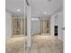 Neutral toned bathroom featuring double glass shower and tile flooring at 5841 Doubletree Rd, Pahrump, NV 89061