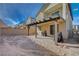 The backyard of this home with a covered patio, ready for your personal touch at 6221 Desert Orchid Way, Las Vegas, NV 89141