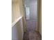 Upstairs hallway features plush carpeting and a view of a bedroom at 7963 Laurena Ave, Las Vegas, NV 89147