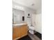 Bathroom view includes vanity, toilet with bidet, and shower-tub combo with shower curtain at 8124 Loma Del Ray St, Las Vegas, NV 89131