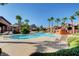 Enjoy the sparkling pool and surrounding lounge area on sunny days at 8250 N Grand Canyon Dr # 2059, Las Vegas, NV 89166