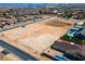 An aerial view of land in a development ready for construction at 8825-1 S Monte Cristo Way, Las Vegas, NV 89113