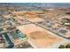A top-down shot of a spacious building lot that is ready for a custom home at 8825-1 S Monte Cristo Way, Las Vegas, NV 89113