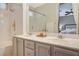 Well lit bathroom with double sink at 8856 Timber Mesa St, Las Vegas, NV 89139