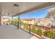 Open balcony overlooking well-maintained landscaping and neighborhood at 1332 Cedar Berry Ct, Henderson, NV 89012