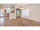 Dining area and kitchen showcase abundant cabinet space and modern fixtures at 1332 Cedar Berry Ct, Henderson, NV 89012