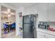 Kitchen view, adjacent dining area with seating for six at 1509 Linnbaker Ln # 203, Las Vegas, NV 89110