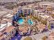 Upscale apartments with resort-style pool and beautiful desert landscaping at 21 Via Visione # 201, Henderson, NV 89011