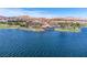 Scenic lake view highlighting the waterfront properties and the Reflection Bay Golf Course in the distance at 21 Via Visione # 201, Henderson, NV 89011