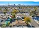 Beautiful aerial view of a Las Vegas community with mountain views at 26 Jade Circle Cir, Las Vegas, NV 89106