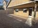 Covered patio with rock landscape and view of the surroundings at 3208 Paragon Pointe St, Las Vegas, NV 89129