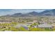 Panoramic view of a neighborhood with mountains in the background at 3356 Dalmore St, Henderson, NV 89044