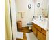 Well-maintained bathroom featuring modern fixtures and a clean, functional layout at 3845 Wiggins Bay St # 104, Las Vegas, NV 89129