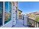 Inviting balcony with views of the community, perfect for relaxing outdoors at 7665 Sandhaven St, Las Vegas, NV 89139