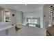 Open loft area overlooking the downstairs with natural light and modern railing at 7999 Pinnacle Peak Ave, Las Vegas, NV 89113