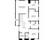 Detailed floor plan showcasing layout of primary bedroom, bedrooms, baths, laundry and WIC at 8683 Bella Jewel Ave, Las Vegas, NV 89178