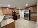 Spacious kitchen featuring stainless steel appliances, granite countertops, and lots of cabinet space at 8683 Bella Jewel Ave, Las Vegas, NV 89178